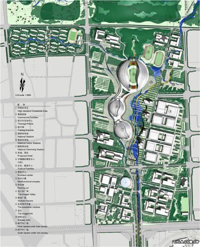 奧林匹克公園B區(qū)賽后總平