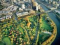 澳大利亞墨爾本城市公園鳥瞰(組圖)