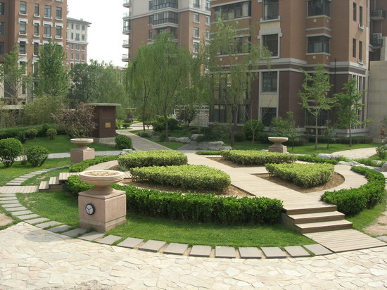 2008社會(huì)精品工程之萬(wàn)城華府1?、2?地園林景觀工程