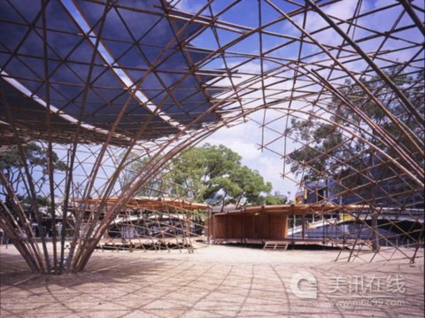 大阪竹林和臨水小屋設(shè)計(jì)