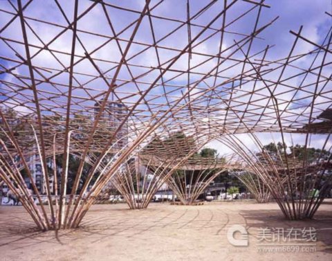 大阪竹林和臨水小屋設(shè)計(jì)