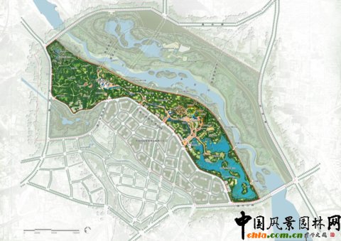 第九屆園博會設計總平面圖