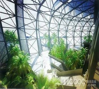 卡薩布蘭卡將建有室內(nèi)花園的體育場
