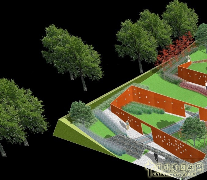 王繼旭 園林 城市建設(shè) 景觀工程 設(shè)計(jì)師廣場(chǎng) 門園