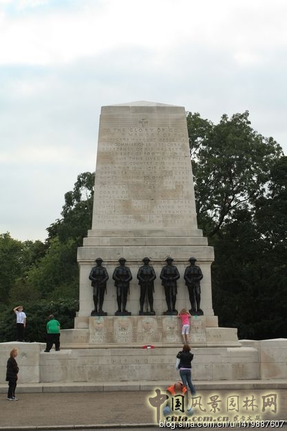 英國皇家騎兵衛隊閱兵場 中國風景園林網