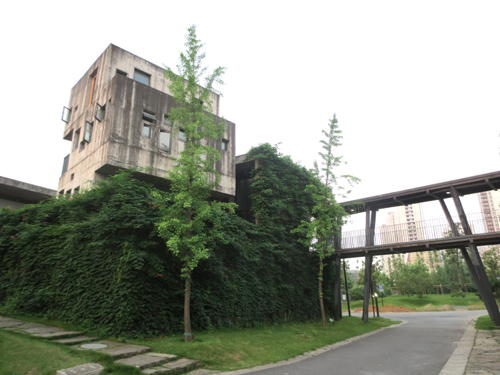 中國(guó)美術(shù)學(xué)院 王澍 綠色 建筑 設(shè)計(jì) 屋頂 綠化 中國(guó)風(fēng)景園林網(wǎng)