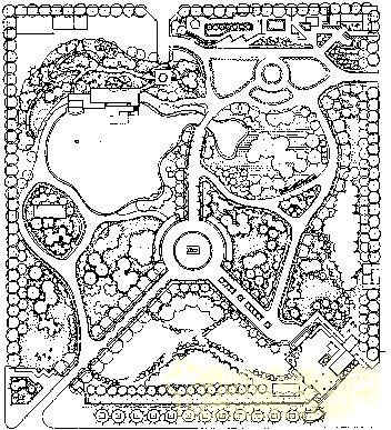 劉秀晨 綠色的云 古城公園 規(guī)劃設(shè)計 中國風(fēng)景園林網(wǎng)