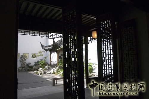 中式園林的光與影