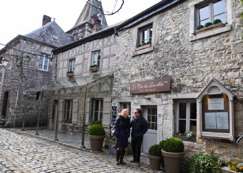 比利時小城德比的街景 人居環境 中國風景園林網