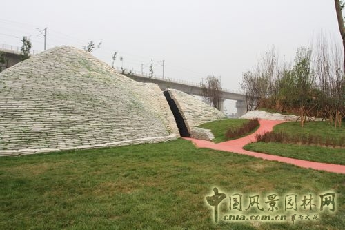 北京園博會 設計師廣場 聲波 設計理念