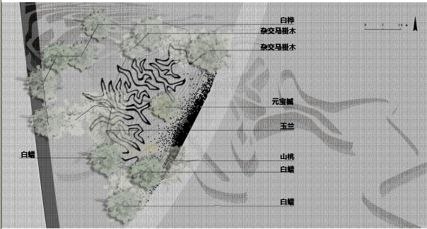 北京園博會(huì)流水印圖紙