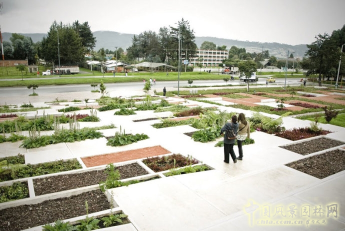 哥倫比亞Santodomingo圖書館公園