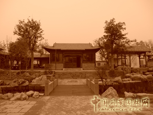 第九屆園博會(huì) 石家莊園 杏林文化苑