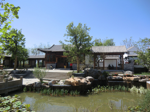 第九屆園博會(huì) 石家莊園 杏林文化苑