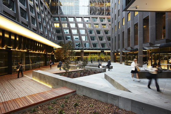 景觀設計案例之澳大利亞墨爾本圣詹姆斯廣場