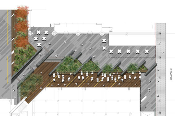 景觀設計案例之澳大利亞墨爾本圣詹姆斯廣場