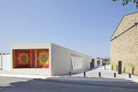 法國馬賽公共廣場和涼亭