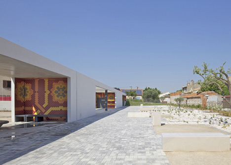 法國馬賽公共廣場和涼亭