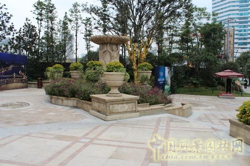 住宅景觀獎 園林景觀 成都世貿(mào) 成都世貿(mào)猛追灣項目  小區(qū)入口