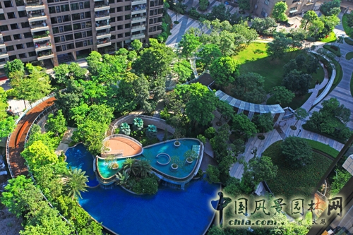 山水比德 御景山花園 園林工程