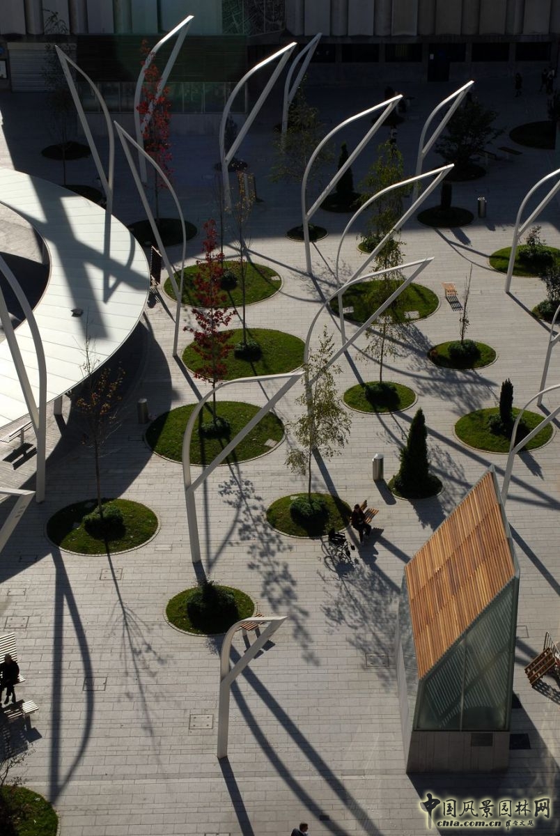 西班牙畢爾巴鄂Indautxu廣場改造