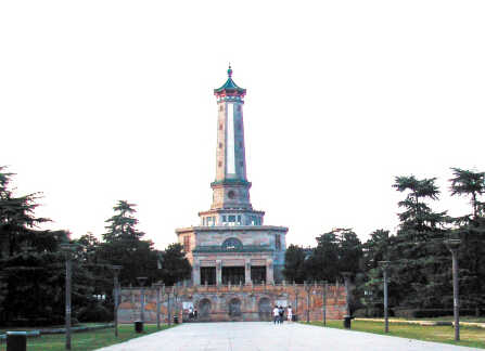 烈士公園“新八景”之丹魂綠韻。