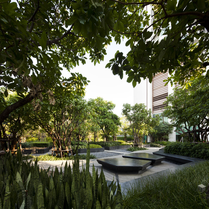 曼谷拉普繞18號(hào)公寓花園景觀設(shè)計(jì)