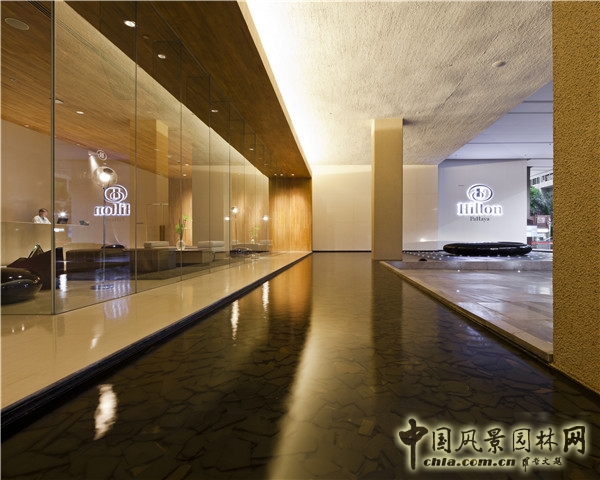 泰國芭提雅希爾頓酒店屋頂花園