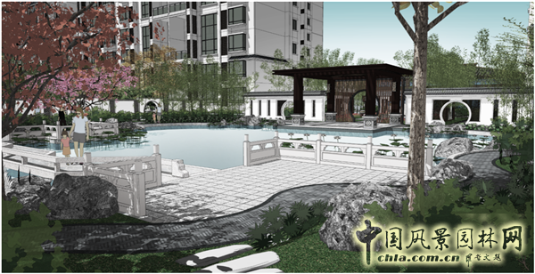 中天建中：河南開封新區(qū)·眾意馨園大型居住區(qū)景觀項(xiàng)目