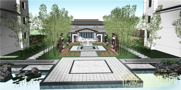 中天建中：河南開封新區(qū)·眾意馨園大型居住區(qū)景觀項目