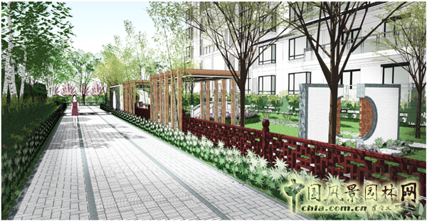 中天建中：河南開封新區·眾意馨園大型居住區景觀項目