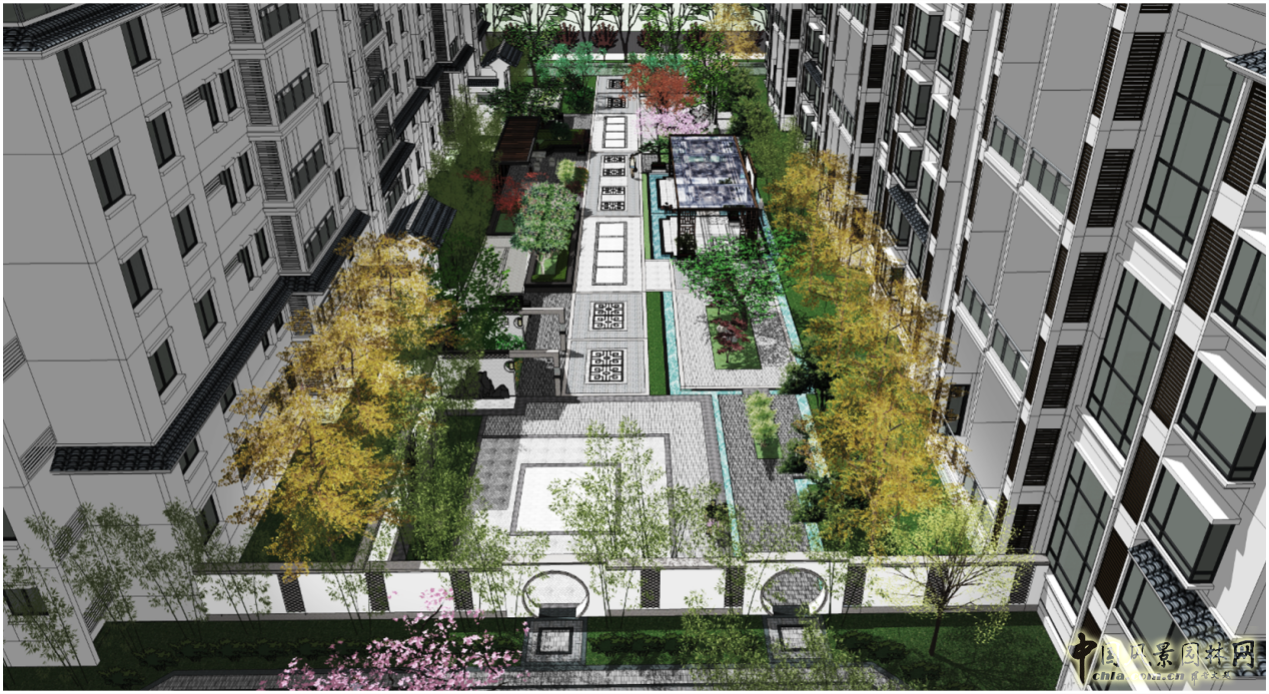 中天建中：河南開封新區(qū)·眾意馨園大型居住區(qū)景觀項目