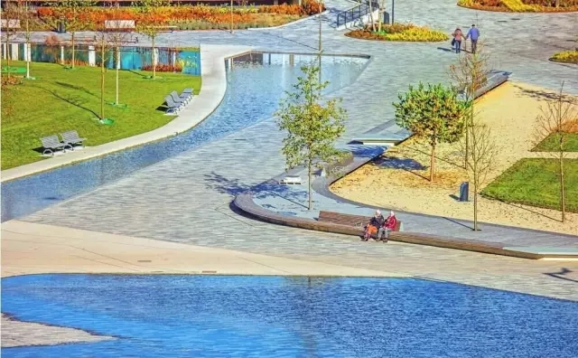 可蓄水廣場——讓城市看海變成看風(fēng)景