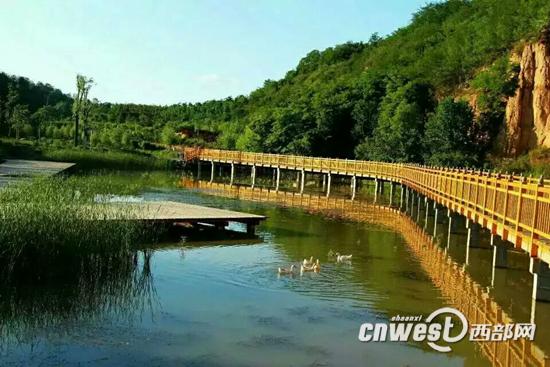 扶風(fēng)七星河國家濕地公園開園迎客