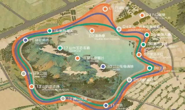 全球最牛公園方案：“清明上河圖”融于現代城市