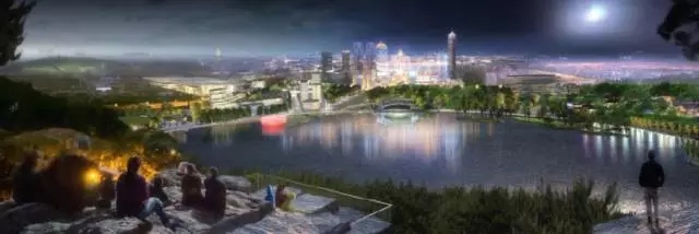 全球最牛公園方案：“清明上河圖”融于現代城市