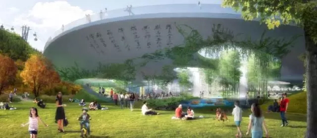 全球最牛公園方案：“清明上河圖”融于現代城市