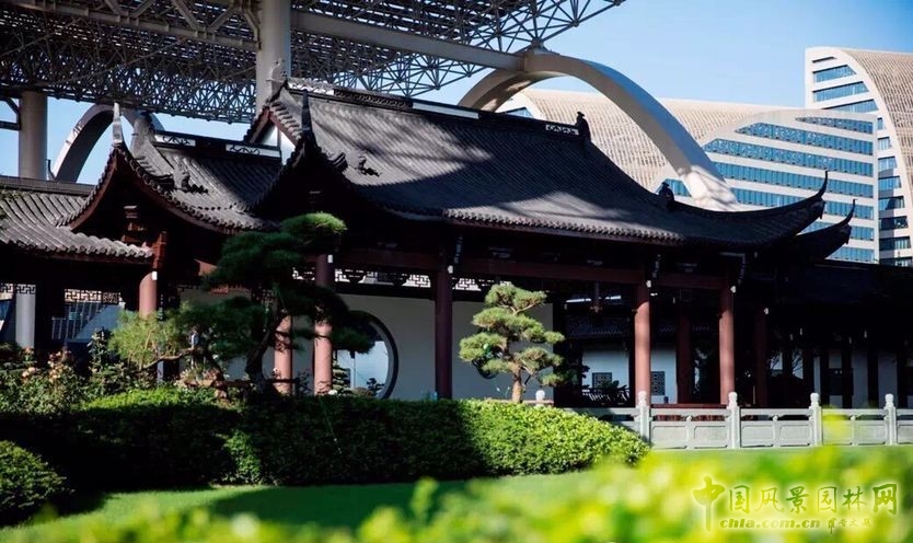 2016園冶杯專業(yè)獎參賽項目：杭州國際博覽中心屋面園林綠化工程