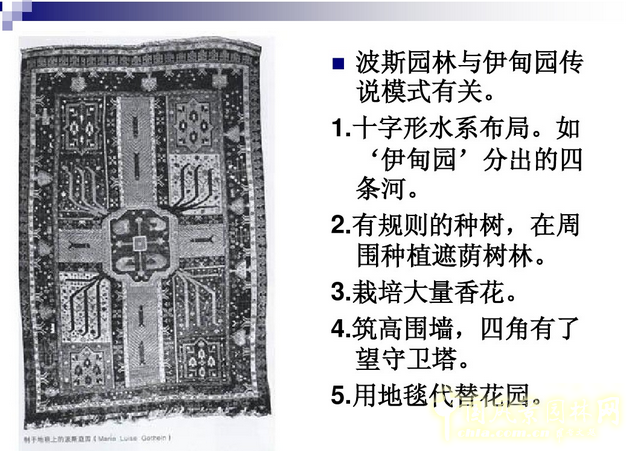 西方園林史：波斯的伊斯蘭園林