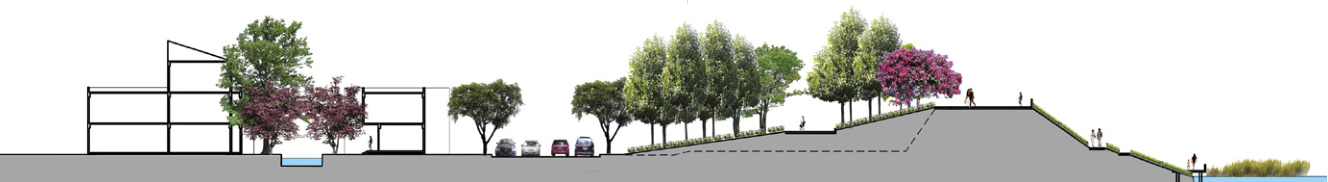 SWA設計作品：長沙瀏陽河濱河公園