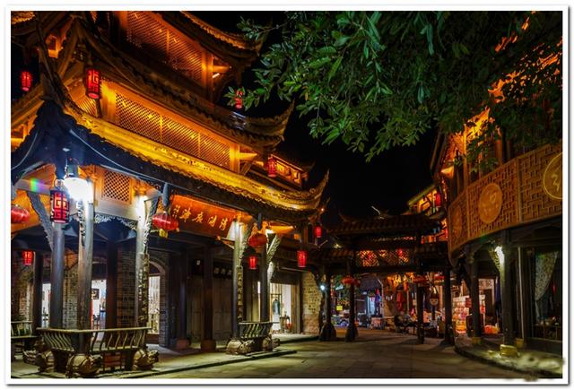 黃龍溪古鎮景觀燈光規劃—自然環境的原生