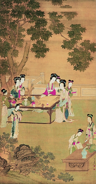 園林文化：中國古代繪畫中的女性園林生活 
