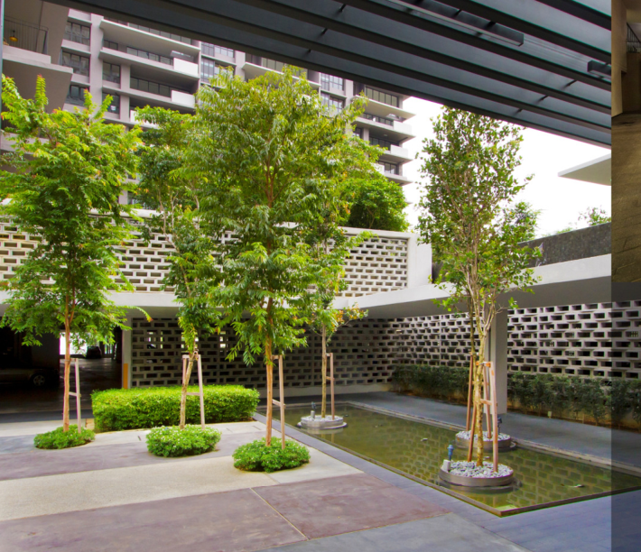 森林的再現(xiàn)-馬來(lái)西亞Azelia住宅區(qū)景觀