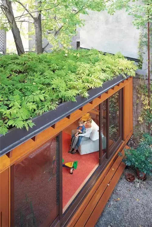 綠植代替瓦片，覆土建筑讓景觀天人合一！