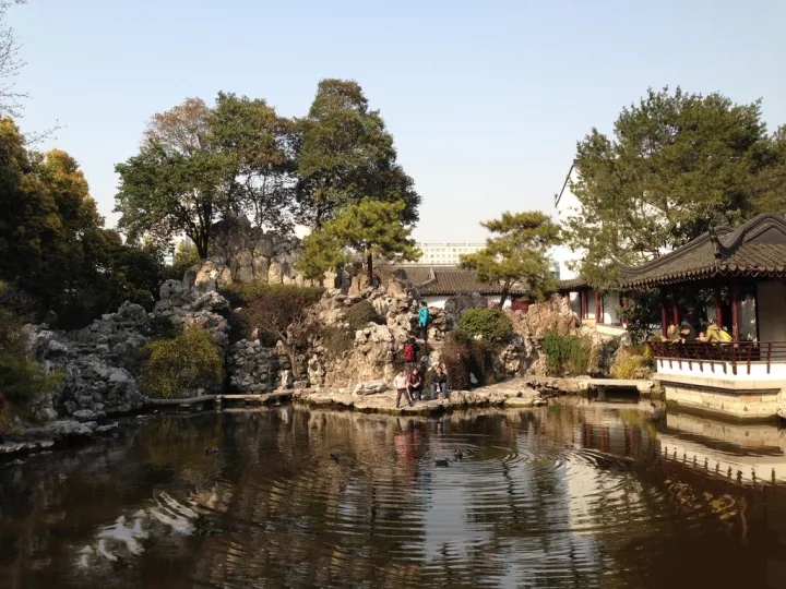 瞻園的空間布局分析