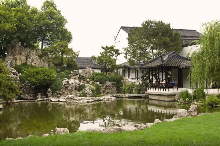 瞻園的空間布局分析