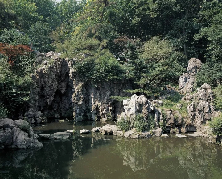 瞻園的空間布局分析