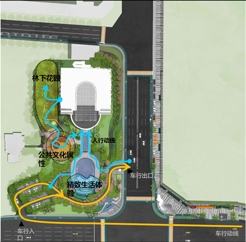 路媛:潤德·萬科翡翠公園品牌館景觀設(shè)計(jì)