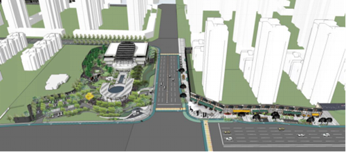 路媛:潤德·萬科翡翠公園品牌館景觀設(shè)計(jì)