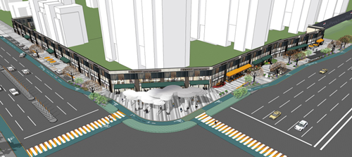 路媛:潤德·萬科翡翠公園品牌館景觀設(shè)計(jì)